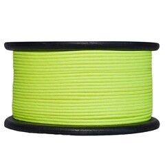 Шнур плетеный полипропиленовый 16 прядей d6 мм 200 м МДС неоновый повышенной плотности - фото 2