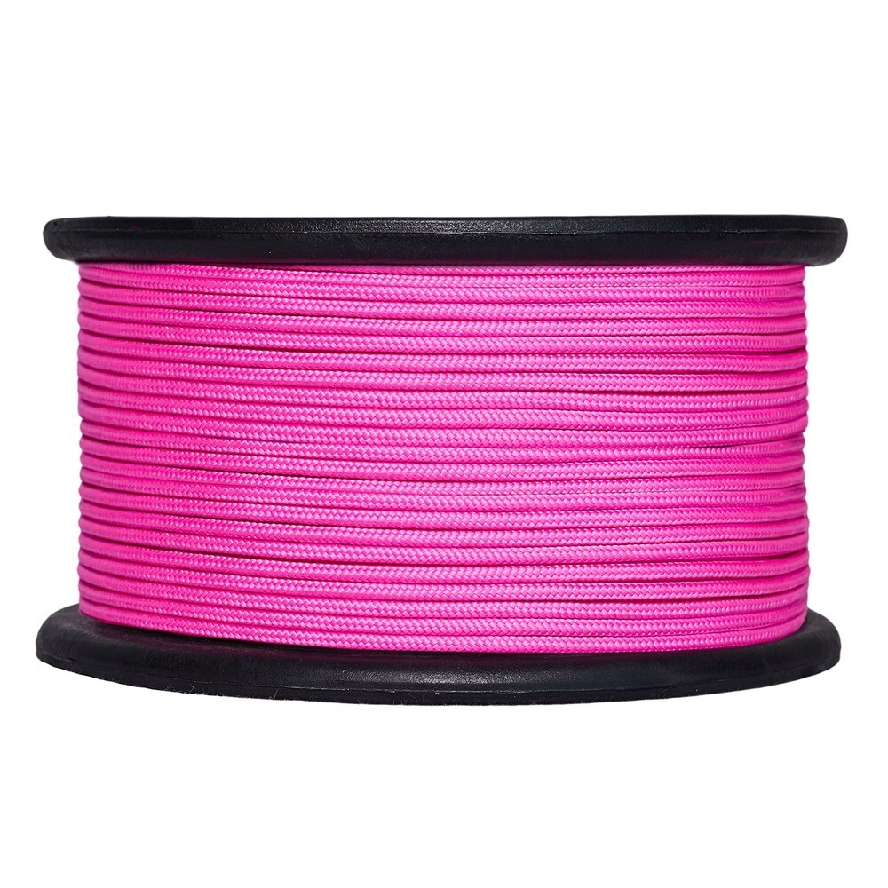 Шнур плетеный полипропиленовый 16 прядей d6 мм 200 м МДС неоновый повышенной плотности