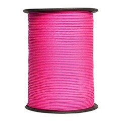 Шнур плетеный полипропиленовый 16 прядей d4 мм 300 м МДС неоновый повышенной плотности - фото 2