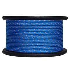 Шнур плетеный полипропиленовый 16 прядей d6 мм 200 м МДС повышенной плотности - фото 1