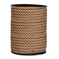 Канат крученый джутовый 3 пряди d20 мм 50 м МДС