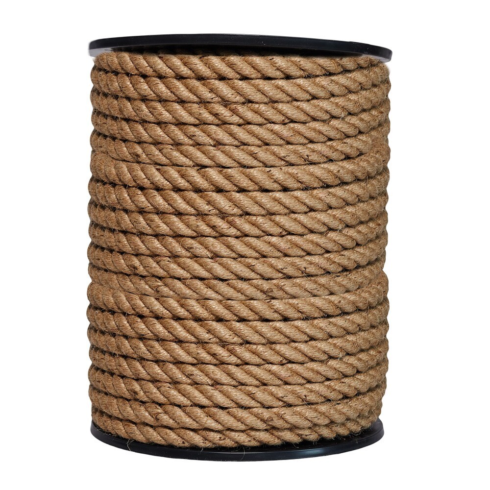 Канат крученый джутовый 3 пряди d20 мм 50 м МДС