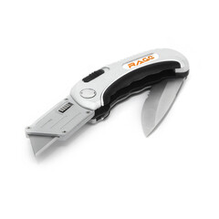 Нож строительный Rage by Vira 2 в 1 19 мм с трапециевидным выдвижным лезвием двухкомпонентный корпус - фото 14