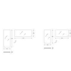 Зеркало с подсветкой прямоугольное 45х117 см бесконтактный сенсор Kerama Marazzi Vetrata S (VE.S.mi.117\WHT) - фото 9