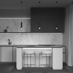 Светильник подвесной Maytoni Lipari GU10 12 Вт 3 кв.м черный IP20 (P044PL-01-40GU10-B) - фото 2