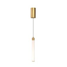 Светильник светодиодный подвесной Maytoni Ray 3000К 10 Вт 4 кв.м золото IP20 (P022PL-L10MG3K)