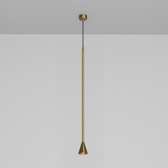 Светильник подвесной Maytoni Arrow GU10 40 Вт 3 кв.м золото IP20 (P064PL-01G-1) - фото 4