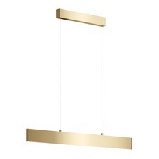 Светильник светодиодный подвесной Maytoni Step 3000К 23 Вт 8 кв.м золото IP20 (P010PL-L23G3K)