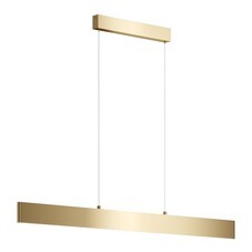 Светильник светодиодный подвесной Maytoni Step 3000К 30 Вт 10 кв.м золото IP20 (P010PL-L30G3K)