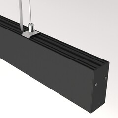 Светильник светодиодный подвесной Maytoni Points 4000К 40 Вт 15 кв.м черный IP20 (P050PL-L40B4K) - фото 6