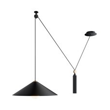 Светильник подвесной Maytoni Peso E27 60 Вт 4 кв.м черный IP20 (P080PL-01B)