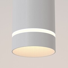 Светильник светодиодный подвесной Maytoni Orlo 3000К 12 Вт 4 кв.м белый IP20 (P085PL-12W3K-W) - фото 4