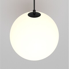 Светильник светодиодный подвесной Maytoni Luna 3000К 5 Вт 2 кв.м черный IP20 (P039PL-5W3K-20-B) - фото 6