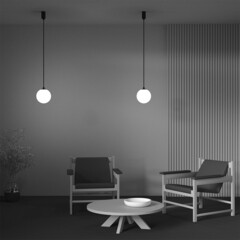 Светильник светодиодный подвесной Maytoni Luna 3000К 5 Вт 2 кв.м черный IP20 (P039PL-5W3K-20-B) - фото 4