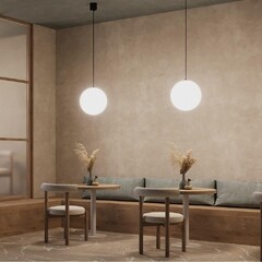 Светильник светодиодный подвесной Maytoni Luna 3000К 5 Вт 2 кв.м черный IP20 (P039PL-5W3K-20-B) - фото 2