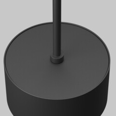 Светильник светодиодный подвесной Maytoni Glare 3000К 12 Вт 4 кв.м черный IP20 (P102PL-12W3K-B) - фото 5