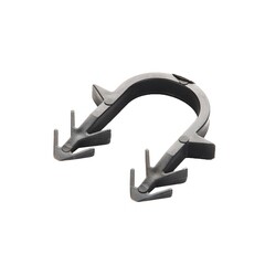 Скоба-фиксатор Sanext 50 мм для металлопластиковых труб (50 шт.) (4975) - фото 1