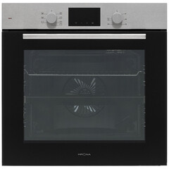 Изображение товара Духовой шкаф электрический встраиваемый Krona Beta 60 IX 595 мм черный/нержавеющая сталь