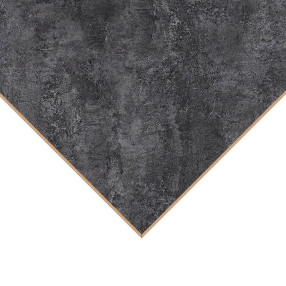 Изображение товара МДФ стеновая панель для кухни Цемент черная 1500х600х6 мм Ultradecor