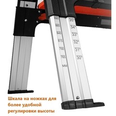 Верстак-козлы Pony Jorgensen 890 мм складные со струбцинами - фото 9