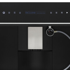 Кофемашина автоматическая встраиваемая Krona Onyx 45H Coffee BL Phantom Silver черная - фото 2