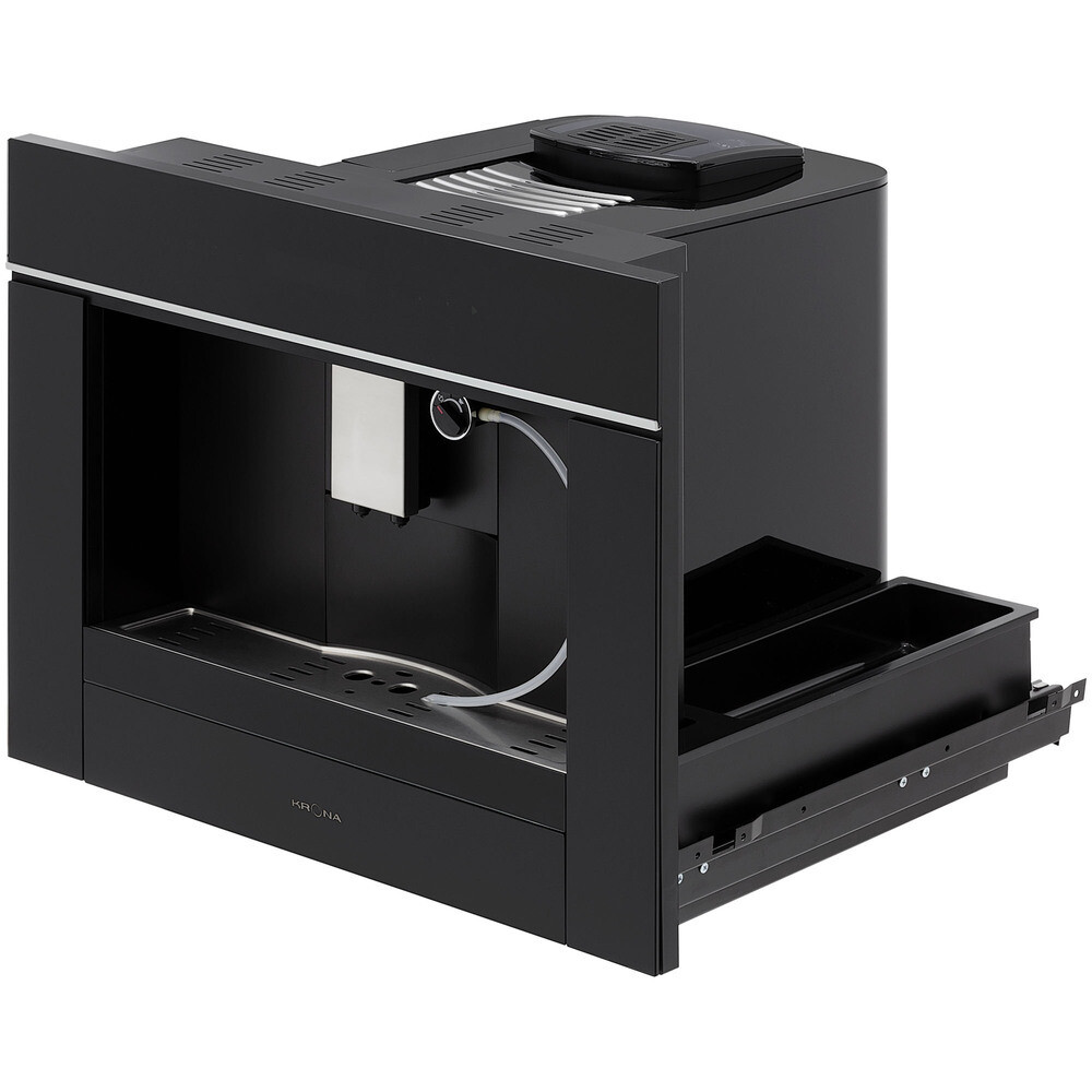 

Кофемашина автоматическая встраиваемая Krona Onyx 45H Coffee BL Phantom Silver черная