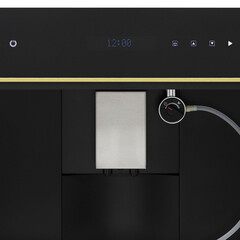 Кофемашина автоматическая встраиваемая Krona Onyx 45H Coffee BL Light Gold черная - фото 2