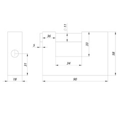 Замок навесной Punto PK-1690 - фото 2