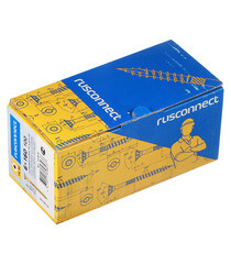 Саморезы по дереву 160x6,0 мм потайная головка конструкционные (100 шт.) - фото 2