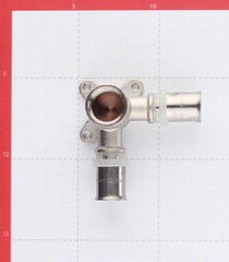 Водорозетка VALTEC (VTm.234.N.160416) проходная 16(пресс) х 1/2 ВР(г) - фото 3