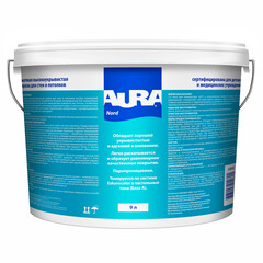 Краска интерьерная Aura Interior Nord база А белая 9 л - фото 9