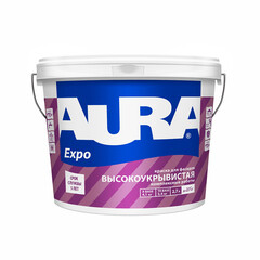 Краска фасадная Aura Fasad Expo акриловая база TR бесцветная 2,7 л - фото 10