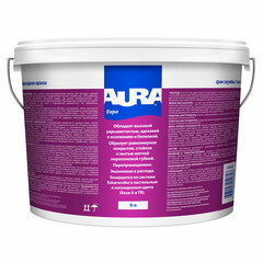 Краска фасадная Aura Fasad Expo акриловая база TR бесцветная 9 л - фото 9