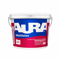 Краска моющаяся Aura Interior Mattlatex база TR бесцветная 2,7 л - фото 10