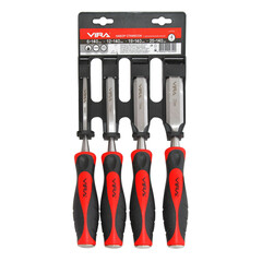Набор стамесок для работ с древесиной Vira (811044) (4 шт.) - фото 3