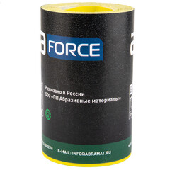 Изображение товара Наждачная бумага Abraforce 115 мм 5 м P100 желтая