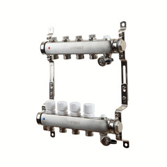 Коллекторная группа Sanext 1 ВР(г) х 4 выхода 3/4 НР(ш) ЕК х 1 ВР(г) - фото 4