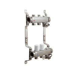 Изображение товара Коллекторная группа Sanext 1 ВР(г) х 2 выхода 3/4 НР(Ш) ЕК х 1 ВР(г)