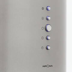 Кухонная вытяжка цилиндрическая Krona Tina 350 Metallic 3P 35 см cеребро - фото 6