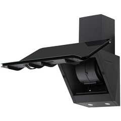 Кухонная вытяжка наклонная Krona Saturn 600 DN Black 4S 59,5 см черная - фото 12