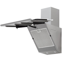 Кухонная вытяжка наклонная Krona Uran 600 DN White 4S 59,5 см белая - фото 16