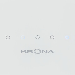 Кухонная вытяжка наклонная Krona Uran 600 DN White 4S 59,5 см белая - фото 14