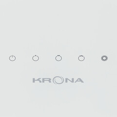 Кухонная вытяжка наклонная Krona Uran 600 DN White 4S 59,5 см белая - фото 6