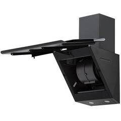 Кухонная вытяжка наклонная Krona Uran 600 Dn Black 4S 59,5 см черная - фото 6