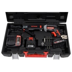 Шуруповерт ленточный аккумуляторный бесщеточный Keyang SD20BL 18 В 2 Ач Li-Ion 2 АКБ и ЗУ - фото 6