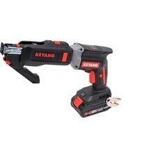 Шуруповерт ленточный аккумуляторный бесщеточный Keyang SD20BL 18 В 2 Ач Li-Ion 2 АКБ и ЗУ