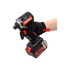 Винтоверт ударный аккумуляторный бесщеточный Keyang ID20BLH-230 18 В 5 Ач Li-Ion 2 АКБ и ЗУ - фото 4