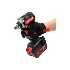 Гайковерт ударный аккумуляторный бесщеточный Keyang IW20BLH-315 set 18 В 5 Ач Li-Ion 2 АКБ и ЗУ - фото 5