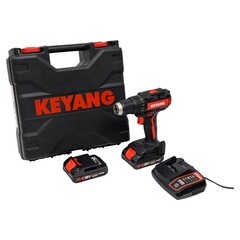 Шуруповерт аккумуляторный бесщеточный Keyang DD18BL-W (Set) 18 В 2 Ач Li-Ion 2 АКБ и ЗУ - фото 7