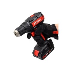 Шуруповерт аккумуляторный бесщеточный Keyang DD18BL-W (Set) 18 В 2 Ач Li-Ion 2 АКБ и ЗУ - фото 6